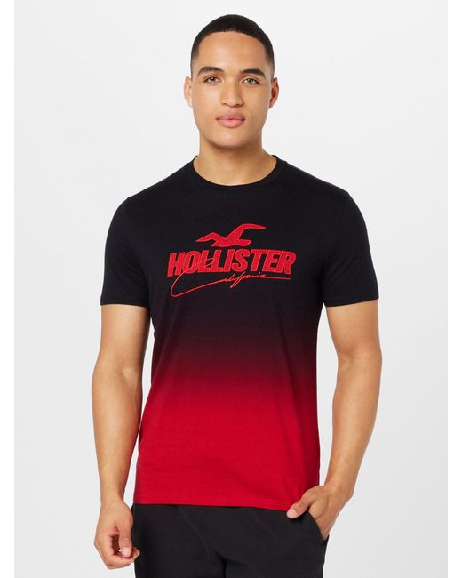 Hollister T-shirt in Rot für Herren | Lyst DE
