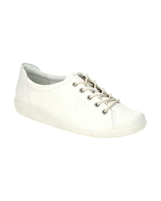 Ecco White Schnürschuh