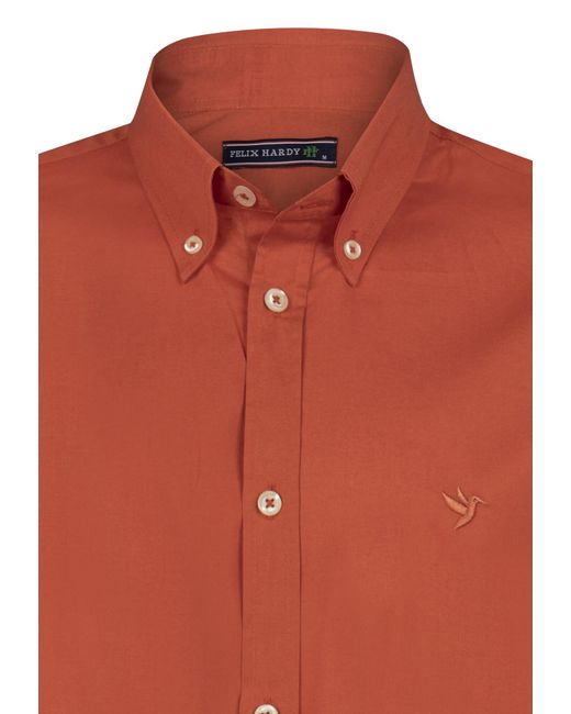 Felix Hardy Hemd in Orange für Herren
