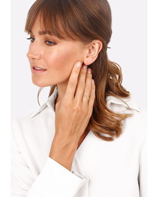 Elli DIAMONDS Metallic Ring Geo