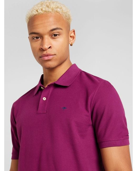 Fynch-Hatton Poloshirt in Purple für Herren