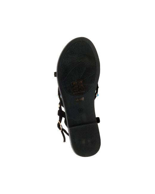 Super Mode Black Sandale