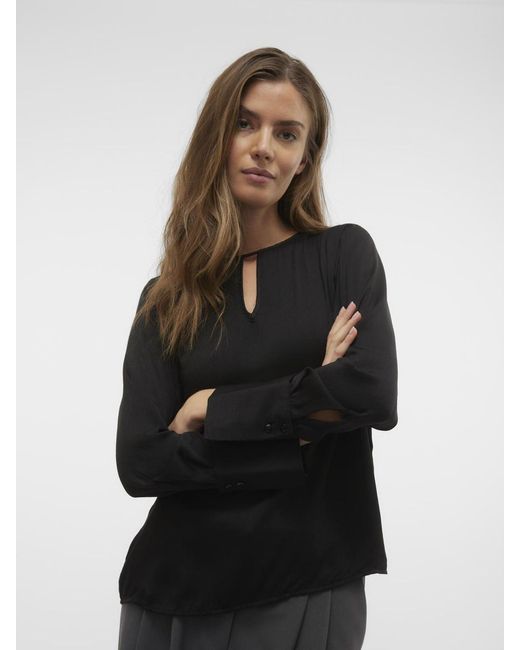 Vero Moda Black Bluse 'Svea'