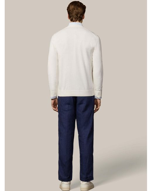 Hackett Pullover Ess in White für Herren