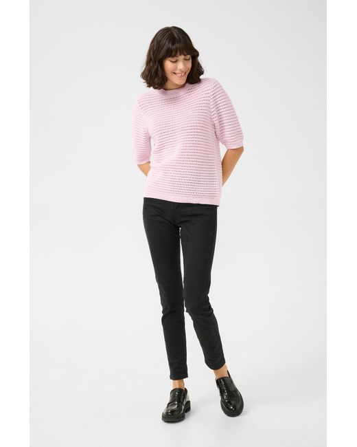 Kaffe Pink Pullover Ry