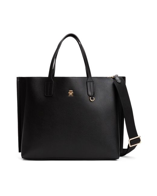 Tommy Hilfiger Black Handtasche Distinct
