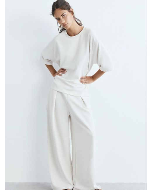 Pull&Bear White Hose