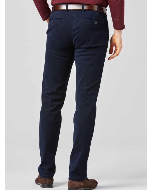 Meyer Chinohose in Blue für Herren