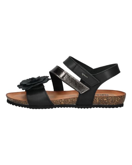 Igi&co Black Sandale
