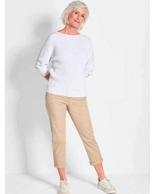 Goldner White Pullover