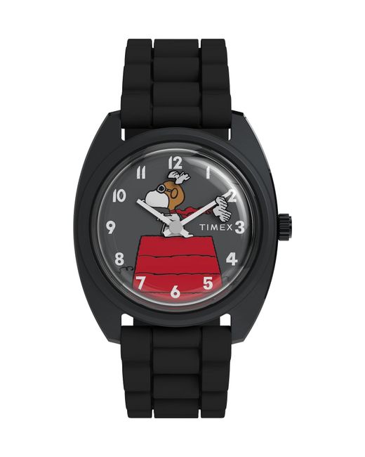 Timex Red Analoguhr