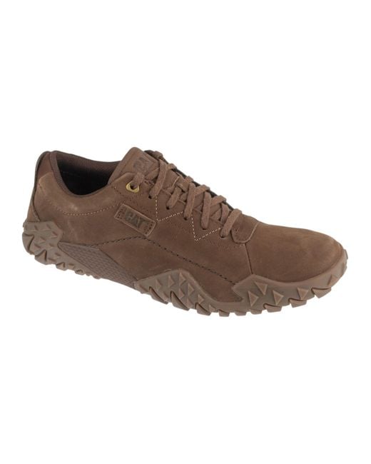 Caterpillar Sneaker Low Gridlock in Brown für Herren
