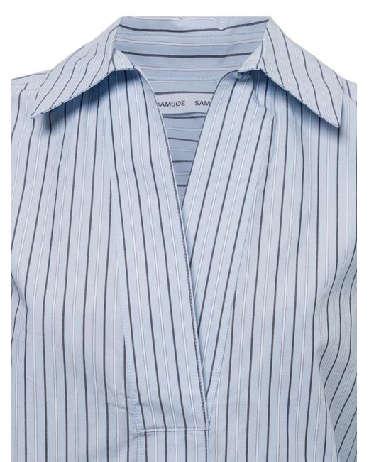Samsøe & Samsøe Blue Samse Samse Bluse Satolina