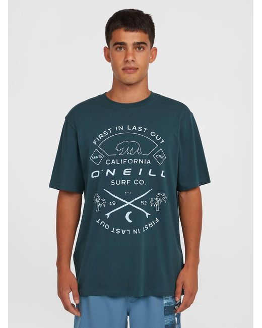 O'neill Sportswear Oneill T-Shirt in Green für Herren