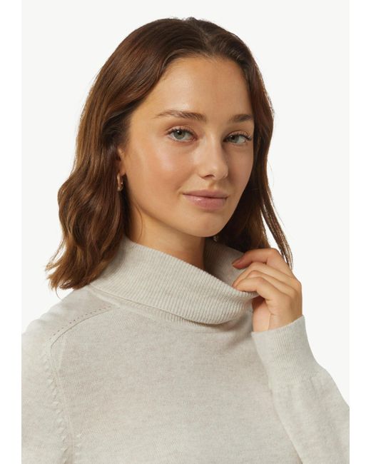 Comma, White Pullover