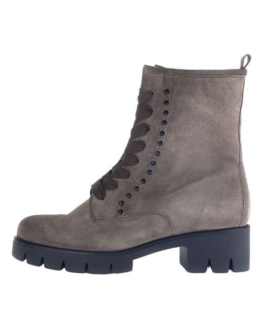 Gabor Gray Schnürstiefelette