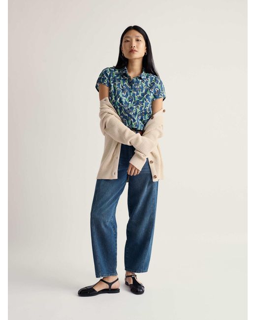 Seasalt Cornwall Blue Bluse Rushmaker