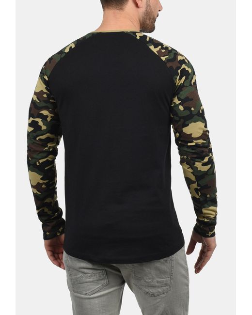 Solid Shirt Cajus in Black für Herren