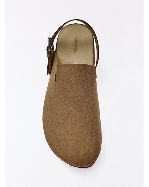 Bershka Clogs in Brown für Herren