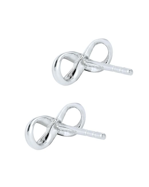 Elli Jewelry Metallic Ohrringe Infinity
