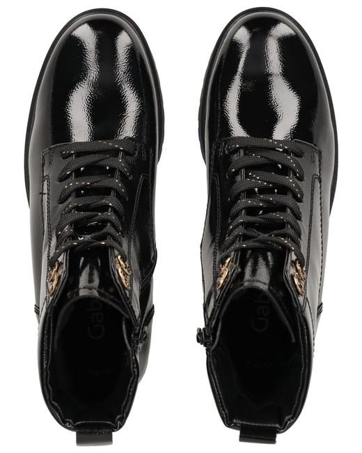 Gabor Black Schnürstiefelette