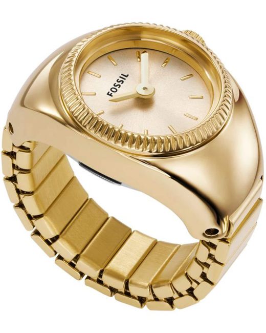 Fossil Metallic Ring