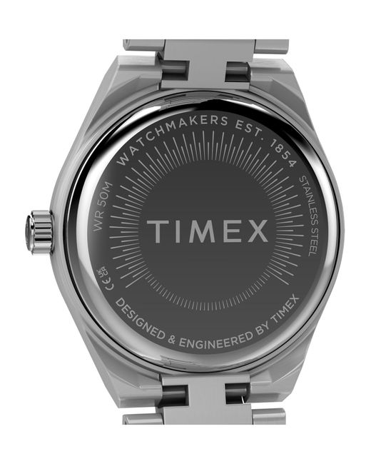 Timex White Analoguhr