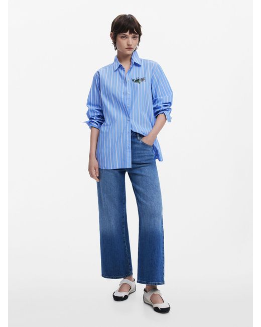 Desigual Blue Bluse