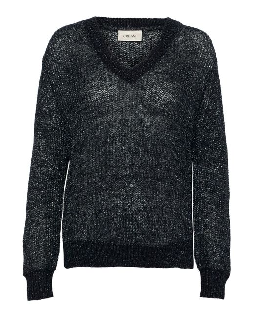 Cream Black Pullover Cr Lyra