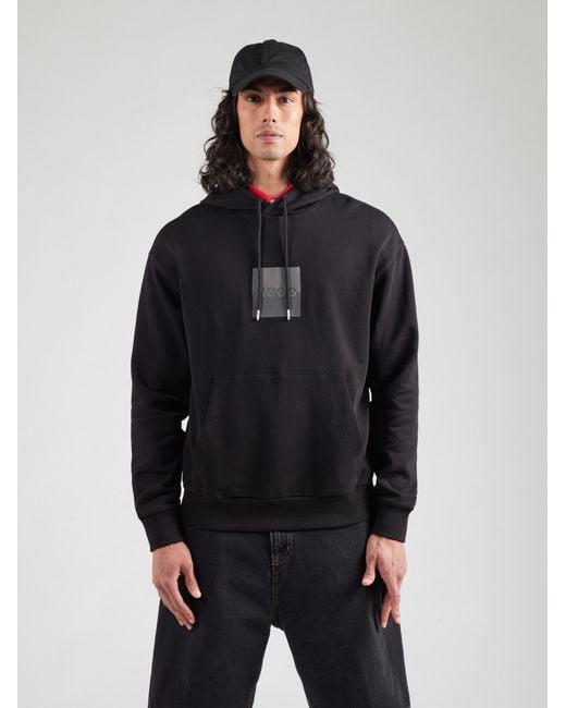HUGO Sweatshirt Duspliter in Black für Herren