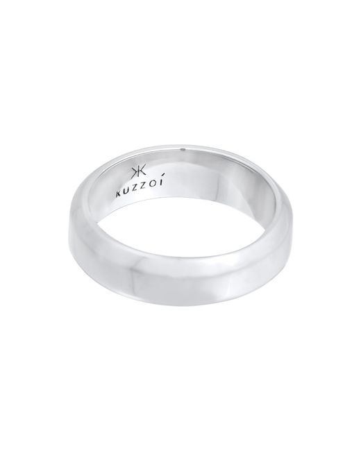 Kuzzoi Ring in Metallic für Herren