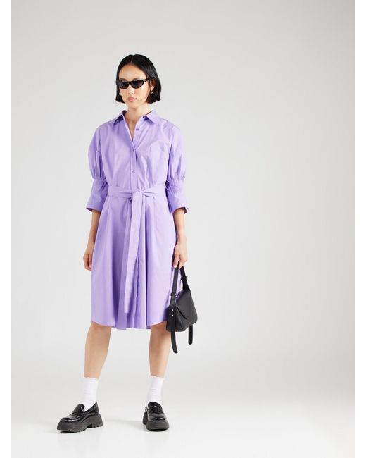 HUGO Purple Kleid 'kitje'