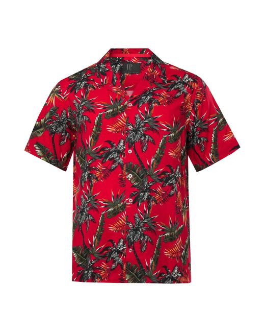 JP1880 Hemd in Red für Herren