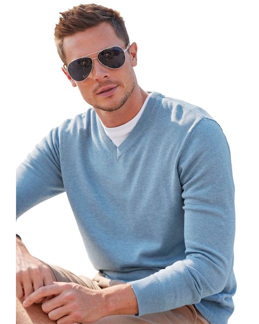 H.i.s. Pullover in Blue für Herren
