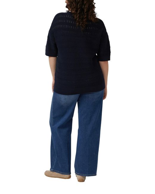 S.oliver Blue Strickpullover