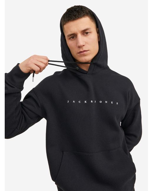 Jack & Jones Sweatshirt Star in Black für Herren