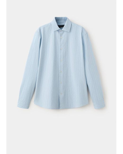 Mango Hemd Lauda in Blue für Herren
