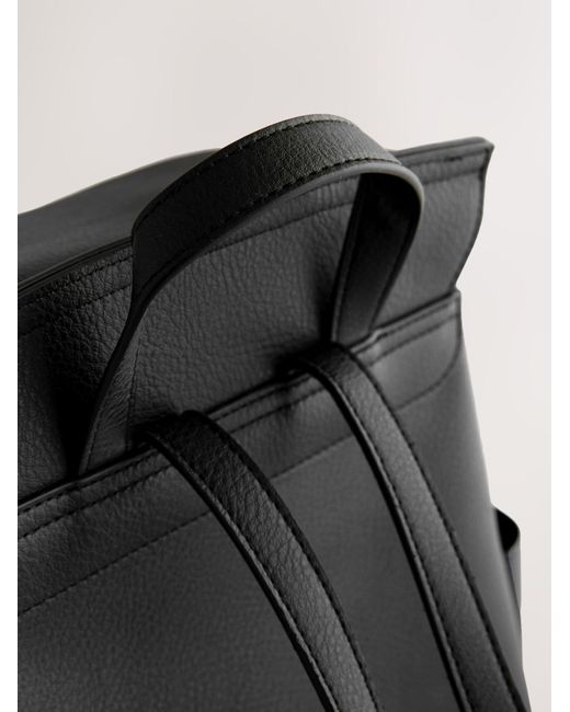 Next Black Rucksack Clean