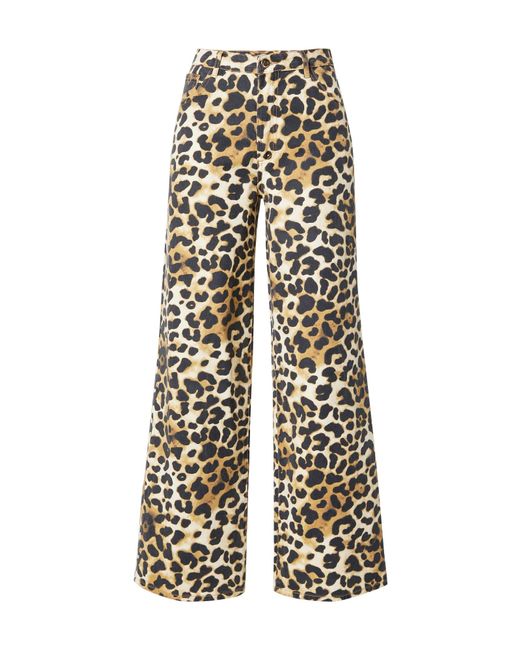 Hoermanseder White X About You Wide Leg Jeans
