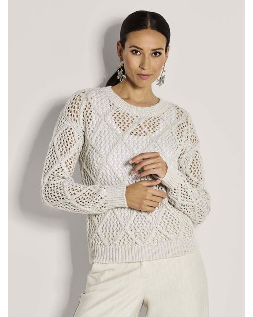 Madeleine White Pullover