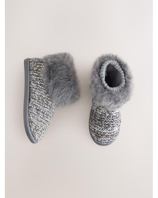 Next Gray Hausschuh