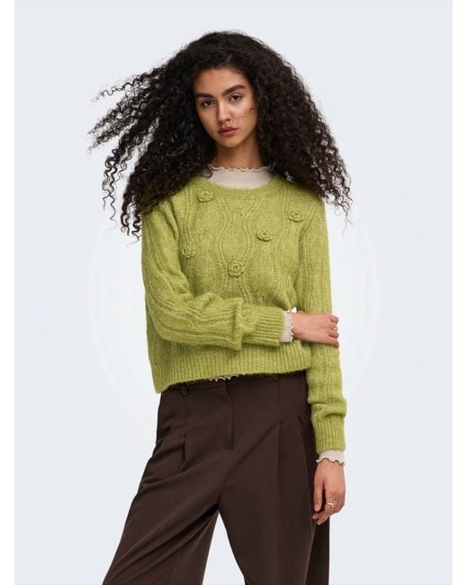 ONLY Green Pullover Onlmonique