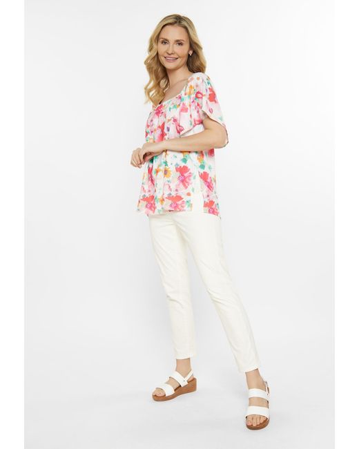 Usha Pink Bluse