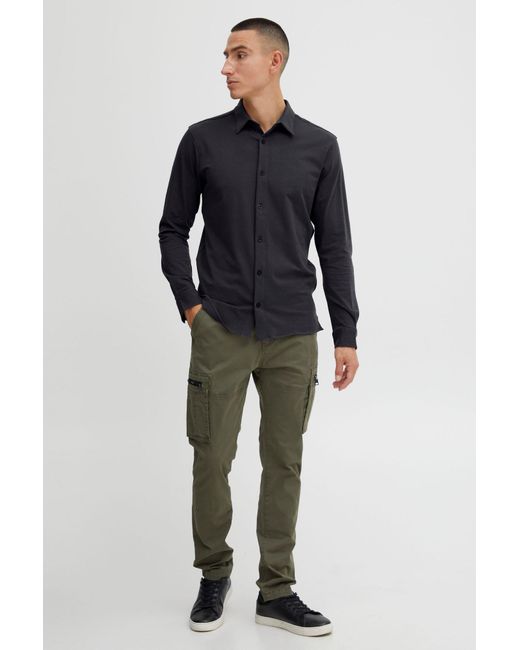 INDICODE Hemd Platon in Blue für Herren