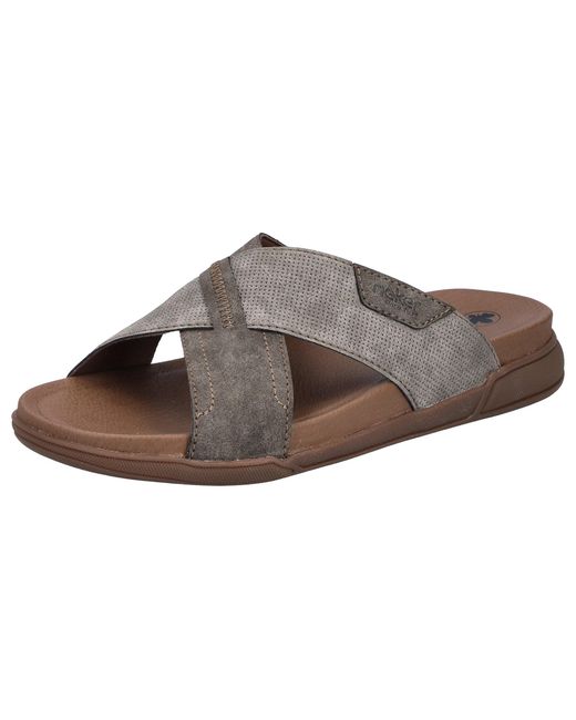 Rieker Pantolette in Brown für Herren