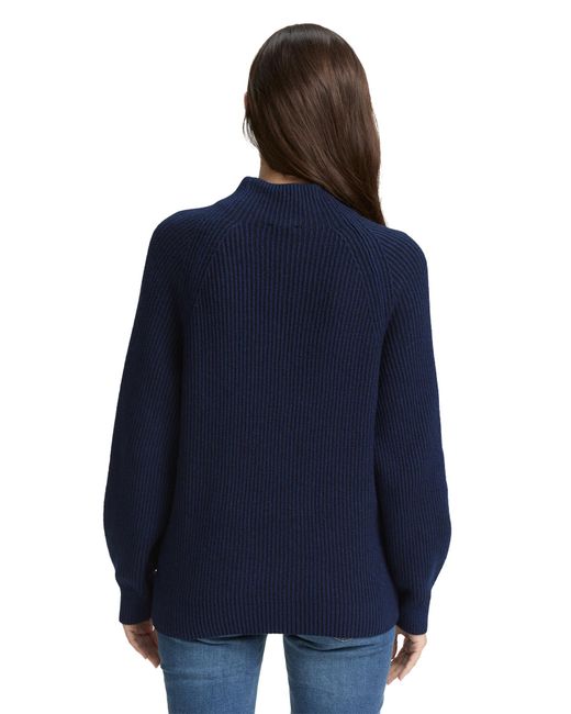 Tom Tailor Blue Pullover