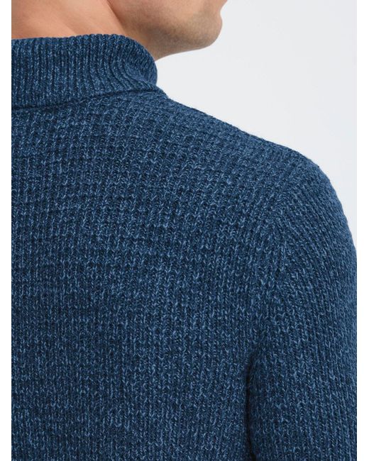 Blend Rollkragenpullover in Blue für Herren