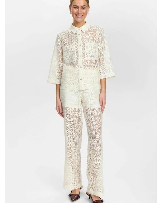 Numph White Bluse Wicki