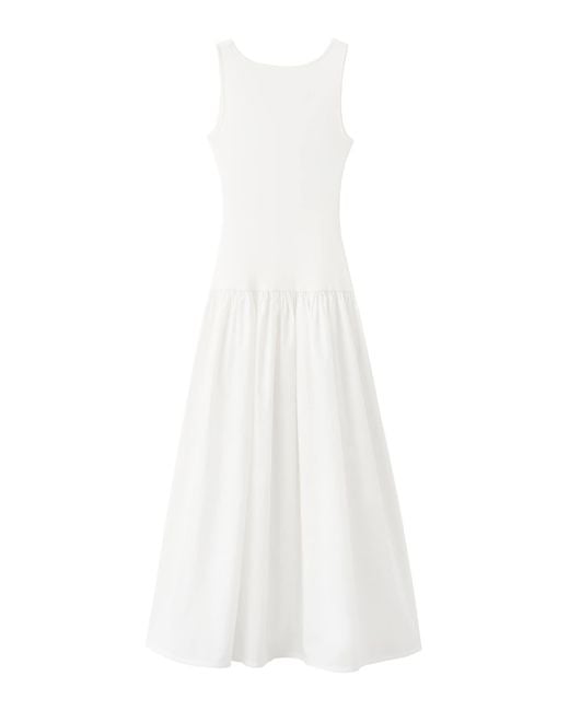 Mango White Kleid Globis