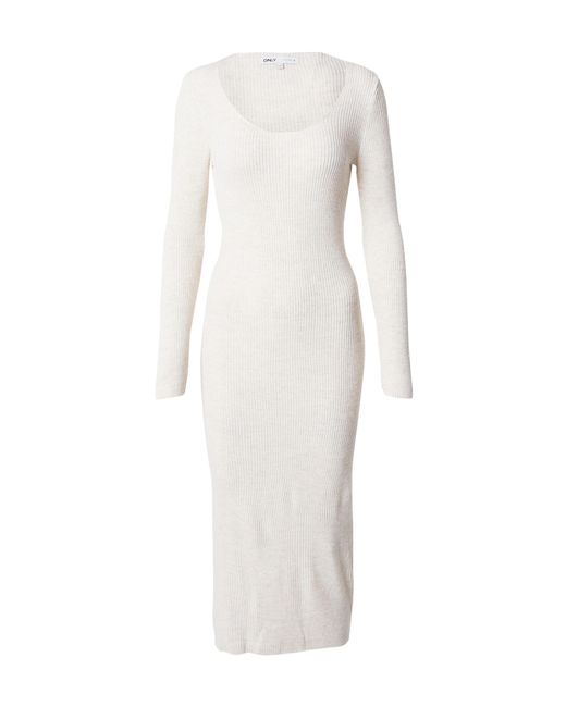 ONLY White Kleid 'rise'
